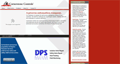 Desktop Screenshot of cornerstonecontrols.com